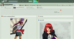 Desktop Screenshot of alicedattebayo.deviantart.com