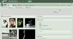 Desktop Screenshot of ivye.deviantart.com