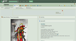 Desktop Screenshot of gjomlez.deviantart.com