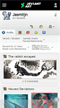 Mobile Screenshot of jasmiijn.deviantart.com