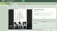 Desktop Screenshot of dartrage.deviantart.com