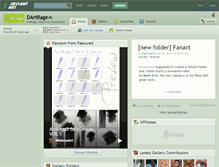 Tablet Screenshot of dartrage.deviantart.com