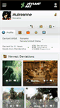 Mobile Screenshot of muireanne.deviantart.com