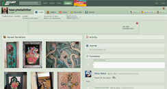 Desktop Screenshot of heavymetalhitter.deviantart.com