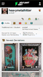 Mobile Screenshot of heavymetalhitter.deviantart.com