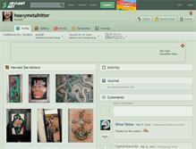 Tablet Screenshot of heavymetalhitter.deviantart.com