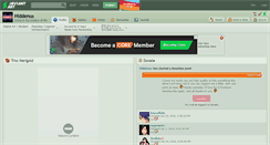 Desktop Screenshot of hiddenus.deviantart.com