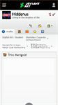 Mobile Screenshot of hiddenus.deviantart.com