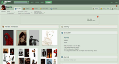 Desktop Screenshot of ku-mo.deviantart.com