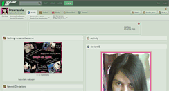 Desktop Screenshot of dreanazela.deviantart.com