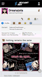 Mobile Screenshot of dreanazela.deviantart.com