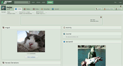 Desktop Screenshot of majac.deviantart.com