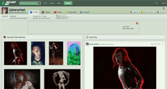 Desktop Screenshot of cplneverlast.deviantart.com
