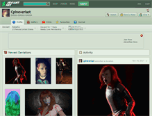 Tablet Screenshot of cplneverlast.deviantart.com