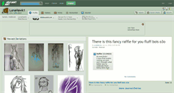 Desktop Screenshot of lunahawk1.deviantart.com