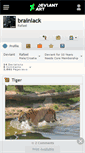 Mobile Screenshot of brainlack.deviantart.com