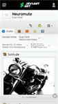 Mobile Screenshot of neuromute.deviantart.com