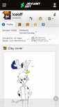 Mobile Screenshot of iceoff.deviantart.com