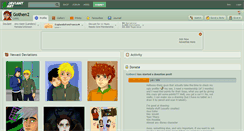 Desktop Screenshot of gothen2.deviantart.com