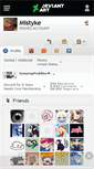 Mobile Screenshot of mistyke.deviantart.com