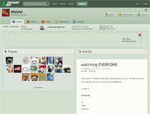 Tablet Screenshot of mistyke.deviantart.com