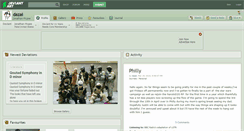 Desktop Screenshot of dazai.deviantart.com