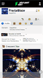 Mobile Screenshot of fractalblaze.deviantart.com
