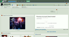 Desktop Screenshot of estormwrath.deviantart.com