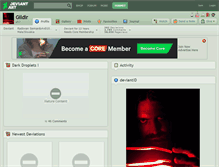 Tablet Screenshot of gildir.deviantart.com