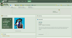 Desktop Screenshot of hn-elly.deviantart.com