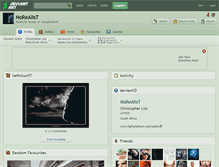 Tablet Screenshot of norealist.deviantart.com