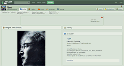 Desktop Screenshot of feart.deviantart.com
