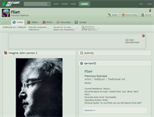 Tablet Screenshot of feart.deviantart.com