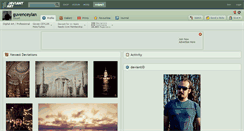 Desktop Screenshot of guvenceylan.deviantart.com