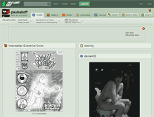 Tablet Screenshot of paulsakoff.deviantart.com