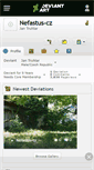 Mobile Screenshot of nefastus-cz.deviantart.com