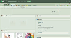 Desktop Screenshot of david7707.deviantart.com