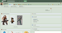 Desktop Screenshot of anshon13.deviantart.com
