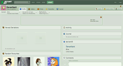 Desktop Screenshot of devartiant.deviantart.com
