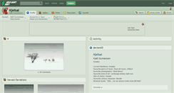 Desktop Screenshot of kjellsai.deviantart.com