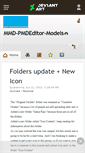 Mobile Screenshot of mmd-pmdeditor-models.deviantart.com