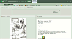 Desktop Screenshot of dolphinaramalol.deviantart.com