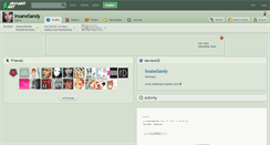 Desktop Screenshot of insanesandy.deviantart.com