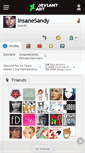 Mobile Screenshot of insanesandy.deviantart.com