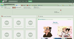 Desktop Screenshot of hazardgallantmon.deviantart.com