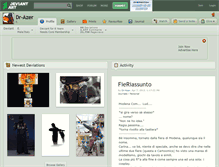 Tablet Screenshot of dr-azer.deviantart.com