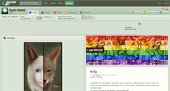 Desktop Screenshot of nyph-atzbel.deviantart.com