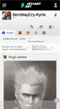 Mobile Screenshot of devilmaycry-kyrie.deviantart.com