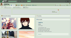 Desktop Screenshot of caitlinfae.deviantart.com