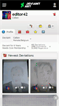 Mobile Screenshot of editor42.deviantart.com
